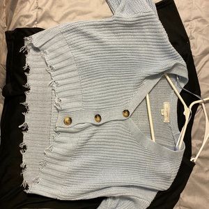 cropped sweater